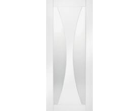 Verona White -  Clear Glass Internal Doors