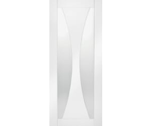 Verona White -  Clear Glass Internal Doors