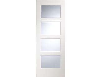 Severo White Glazed - Prefinished Internal Doors