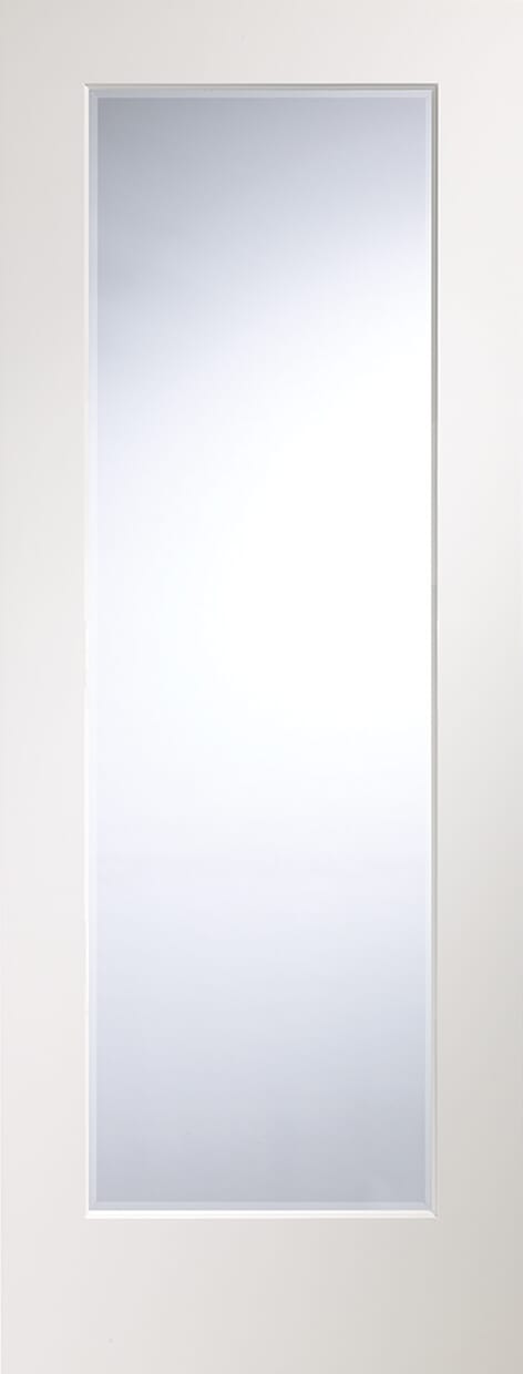 762x1981x35mm Cesena White Glazed - Prefinished Internal Doors