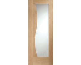Emilia Oak Clear Glazed   Internal Doors