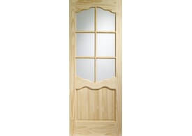 813x2032x35mm (32") Clear Pine Riviera Door