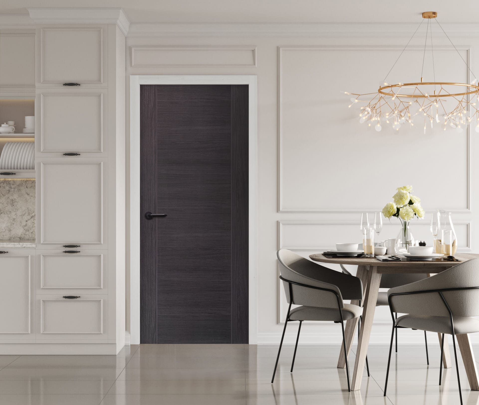 Forli Umber Grey Laminate Internal Doors