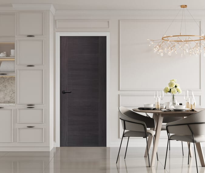 2040 x 826 x 40mm Forli Umber Grey Laminate  Internal Door