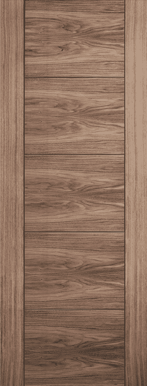 Vancouver 5 Panel Walnut - Prefinished Internal Doors