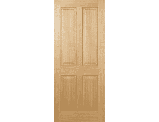 Regency 4P Oak - Prefinished Internal Doors