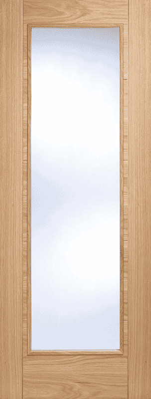 Vancouver Pattern 10 Oak - Clear Prefinished Internal Doors