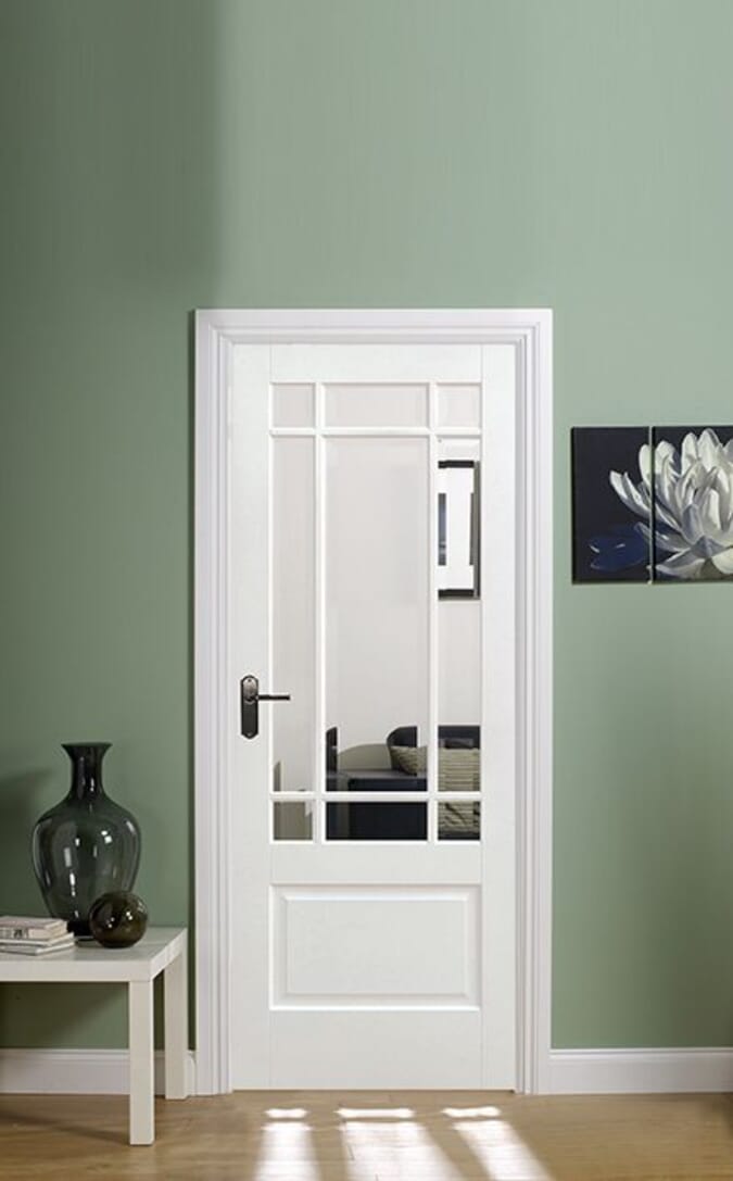 2040 x 826 x 40mm Downham White  Internal Door