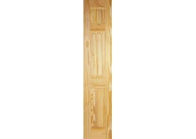 457x1981x35mm (18")  3 Panel Clear Pine Internal Doors