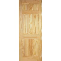 6 Panel Clear Pine Internal Doors