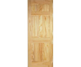 711x1981x35mm 6P Clear Pine Internal Doors