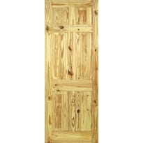 6 Panel Knotty Pine Internal Doors