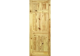 711x1981x35mm (28")  6 Panel Knotty Pine Internal Doors