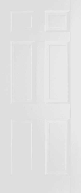 Regency White 6 Panel Internal Doors