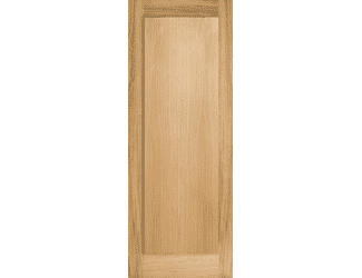 Pattern 10 Oak 1 Panel Internal Doors