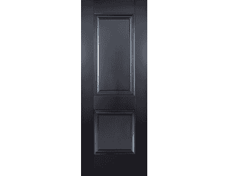 Arnhem Black 2 Panel Internal Doors