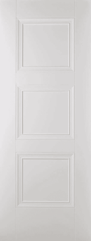 Amsterdam White 3 Panel Internal Doors