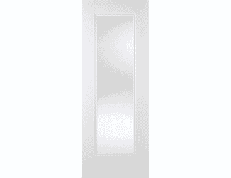 Eindhoven 1 Light - Clear Glass White Internal Doors