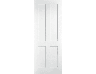 London White 4 Panel Internal Doors