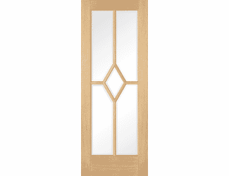 Reims Oak Glazed Internal Doors