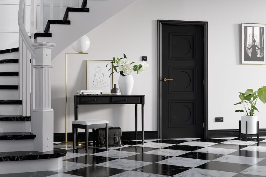 Antwerp Black Door