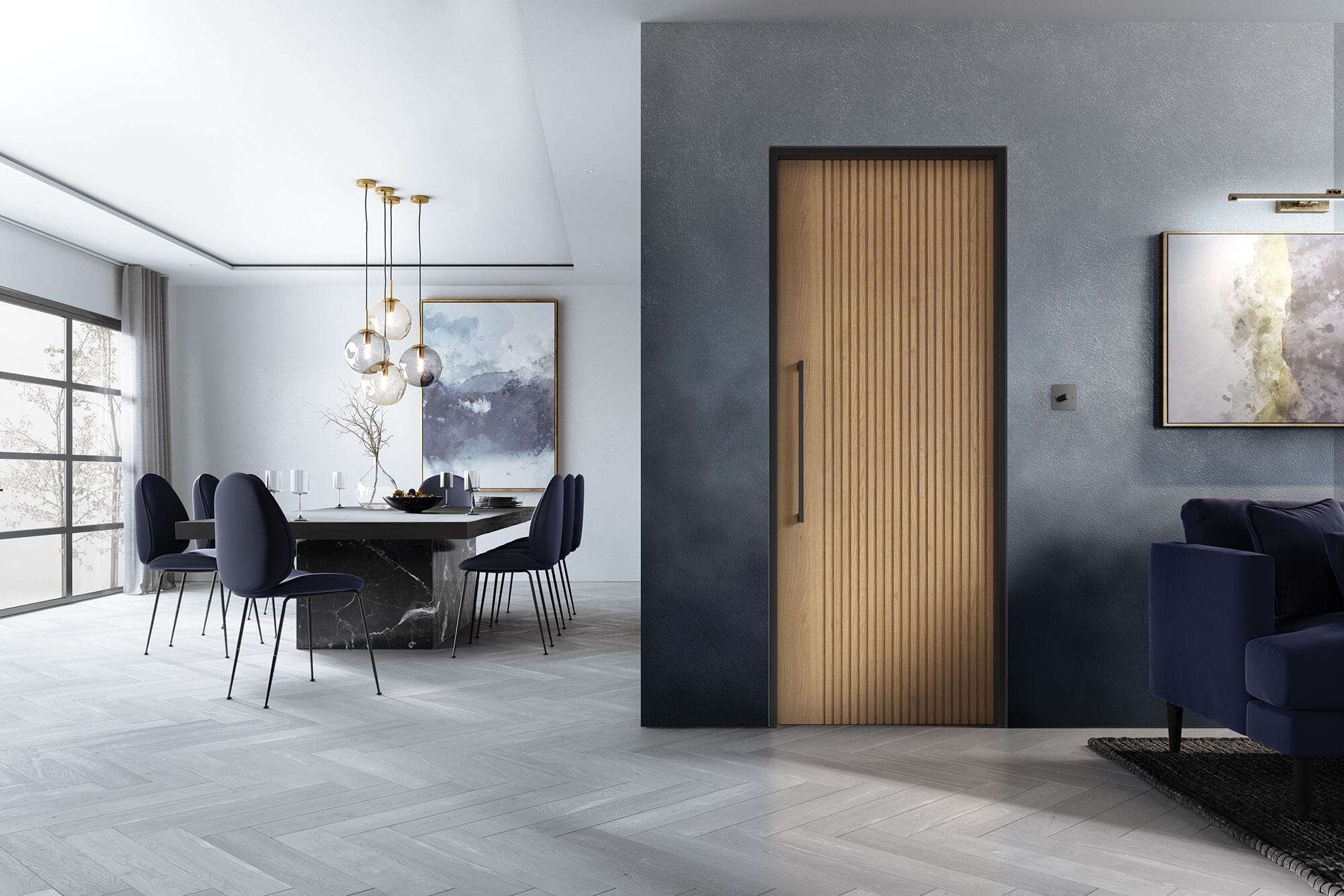 Melbourne Oak - Prefinished Internal Doors