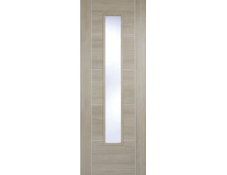 Vancouver Light Grey Glazed Laminate Internal Doors