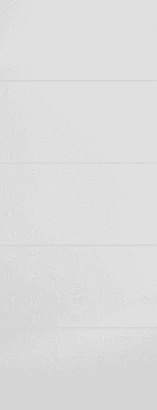 White Horizontal Four Line Internal Doors