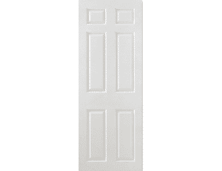 Smooth White 6 Panel Internal Doors