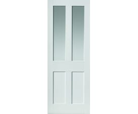 White Rushmore Clear Glass Internal Doors