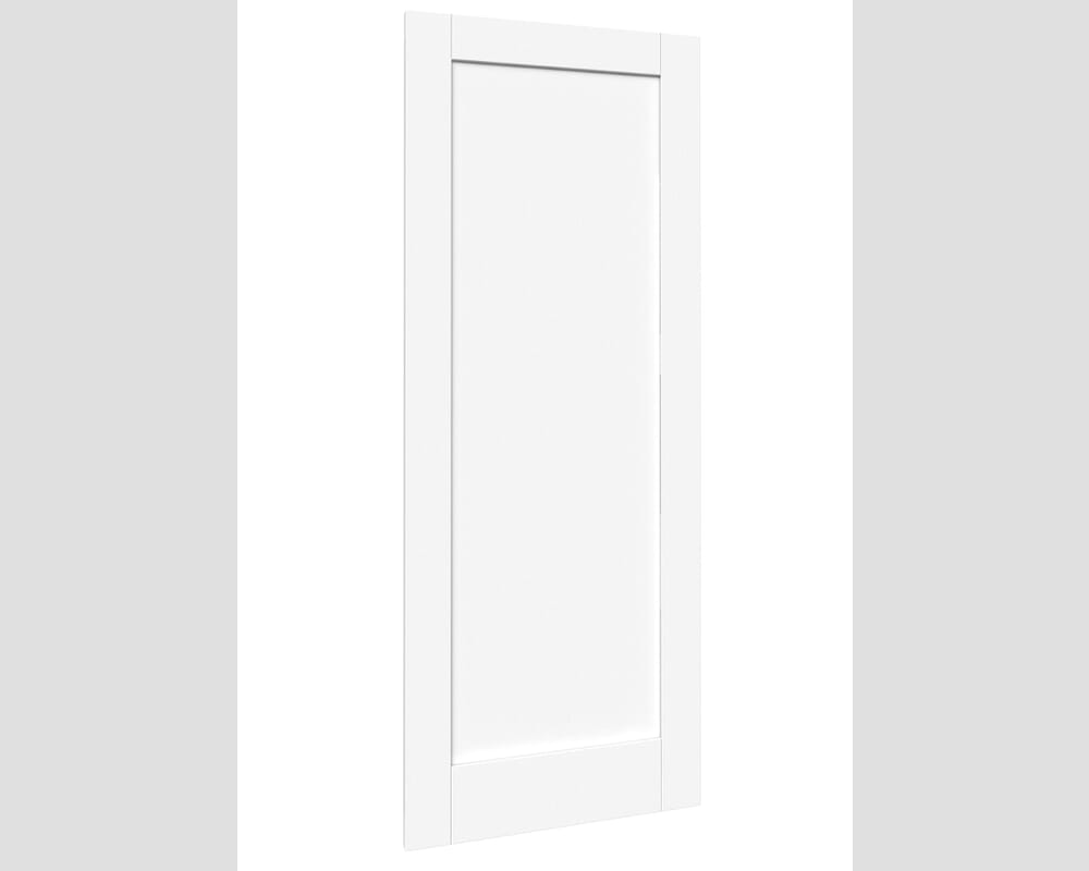 1981 x 610 x 35mm (24") White Shaker 1 Panel Internal Doors
