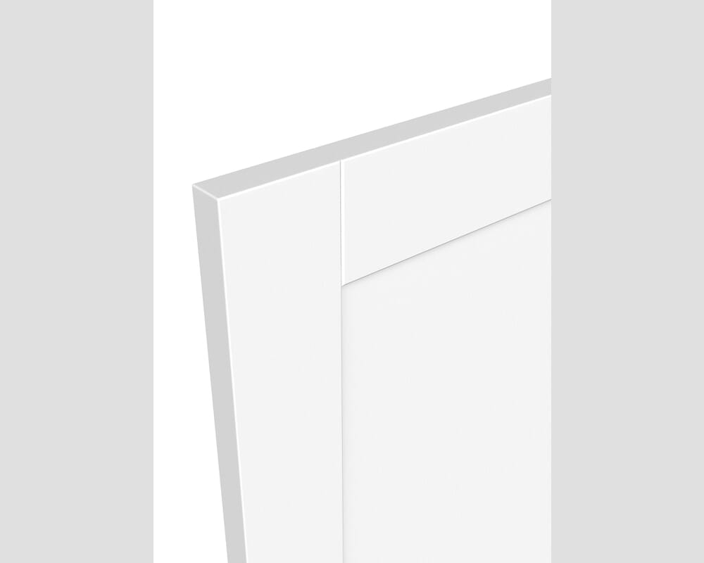 1981 x 610 x 35mm (24") White Shaker 1 Panel Internal Doors