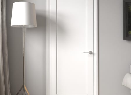 White Shaker 1 Panel Internal Doors