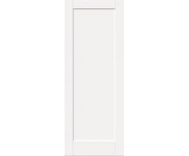 White Shaker 1 Panel Internal Doors
