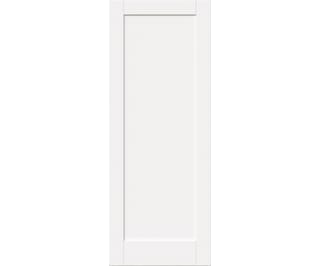 White Shaker 1 Panel Internal Doors