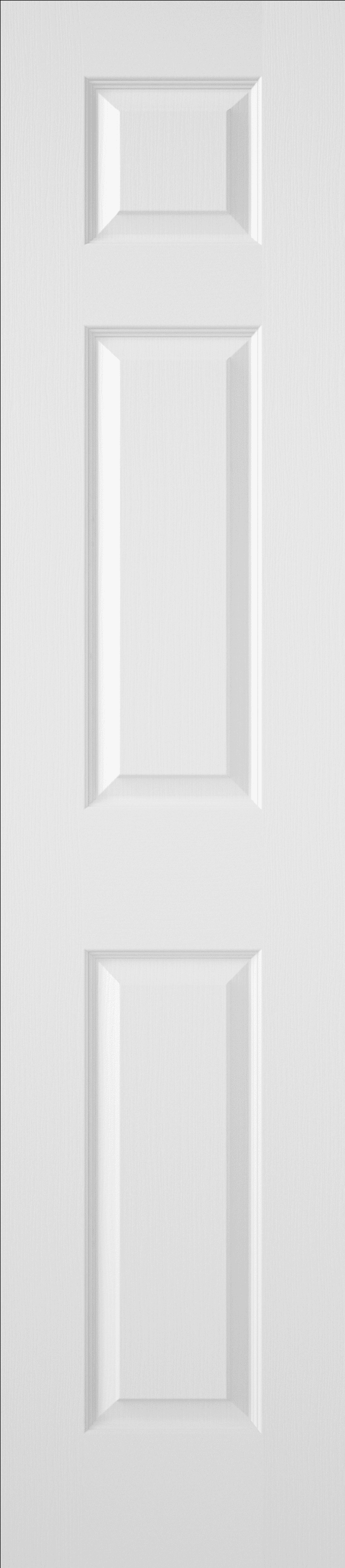 1981mm x 533mm x 35mm (21") Premdor White Moulded Textured 3 Panel
