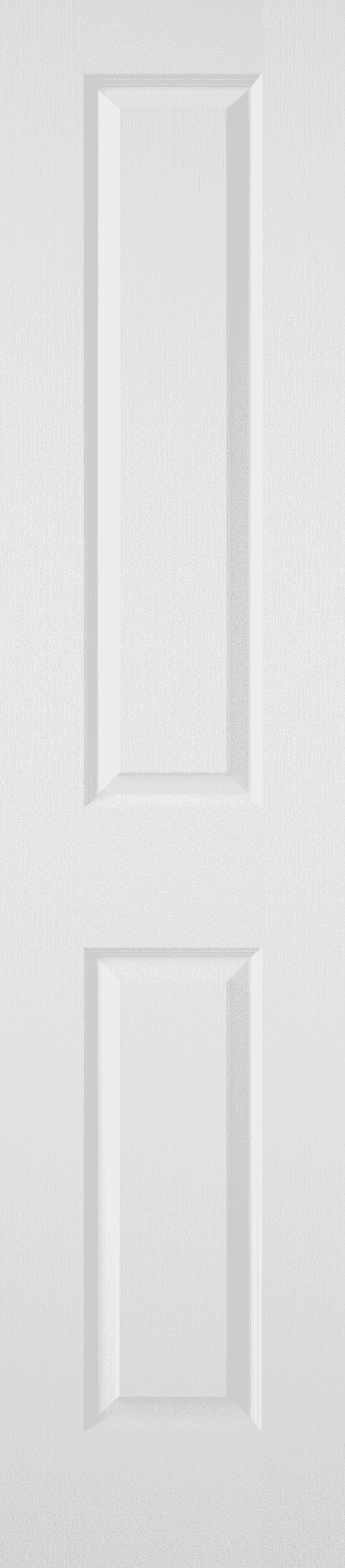 2040mm x 526mm x 40mm Premdor White Moulded Textured 2 Panel Internal Doors