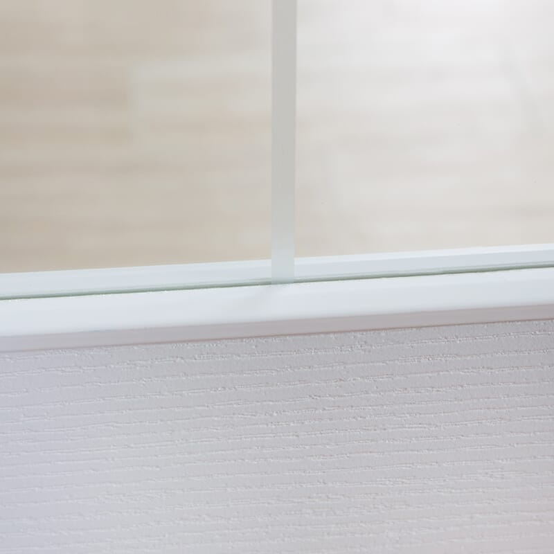 Cambridge White Primed 6 Light Etch Glazed Internal Door