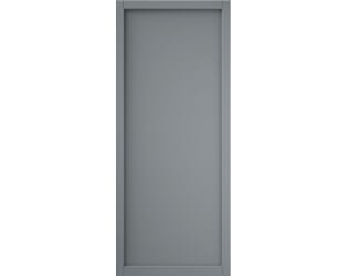 Slimline Grey Shaker 1 Panel Interior Door