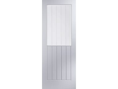Newark Vertical Etch Glazed Door Image