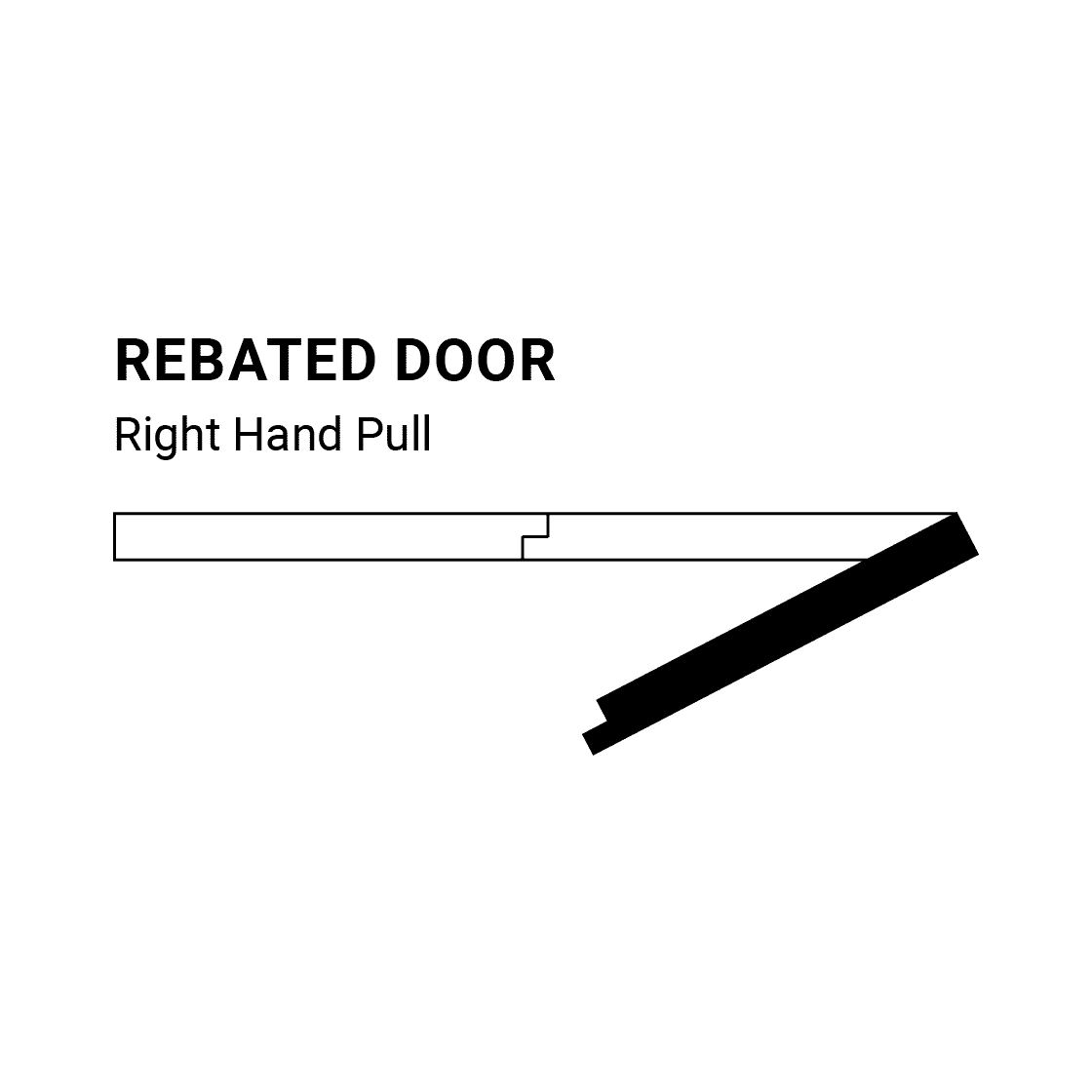 914x1981x40mm (36")  White GTPSA Rebated Pair - Clear Bevelled Glass Internal Doors