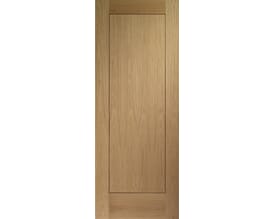 Flush Oak with Walnut Inlay Internal Doors