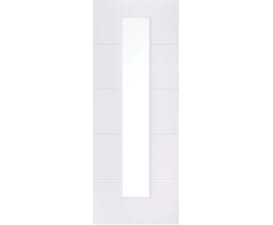 Santandor White 1L - Clear Glazed Internal Doors