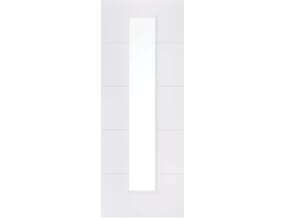 Santandor White 1L - Clear Glazed Internal Doors