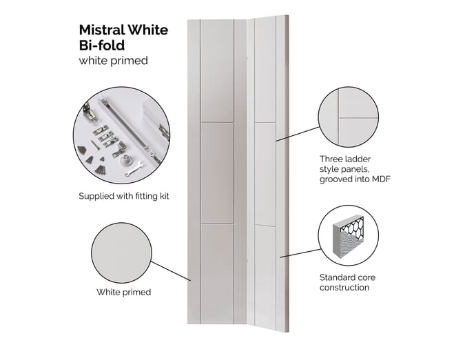 White Mistral Bi-Fold
