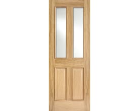 Richmond RM2S Glazed Oak - Prefinished Internal Doors