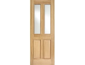 Richmond RM2S Glazed Oak Internal Doors