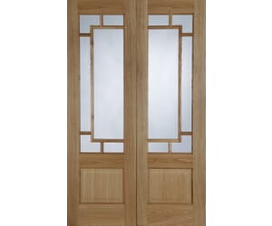 Oak Orient Rebated Pair - Prefinished Internal Doors