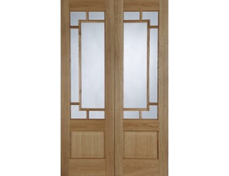 Oak Orient Rebated Pair - Prefinished Internal Doors
