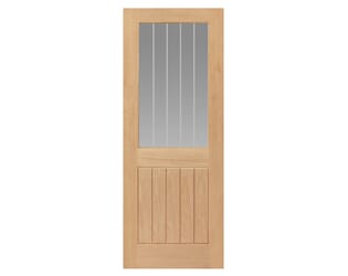 Oak Thames 1/2 Light Glazed - Prefinished Internal Doors